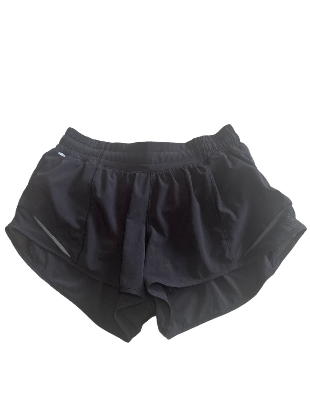 Lululemon Hotty Hot 2” Black Size 6 NWOT
